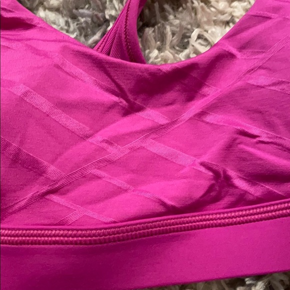 Lululemon Racerback Sports Bra HotPink - Picture 4 of 5